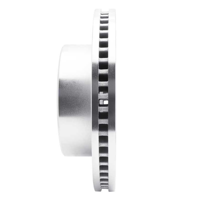 Dodge Ram 3500 Brake Rotor (1) - Front Right - R1 Concepts - Drilled & Slotted - Silver - `09-`25